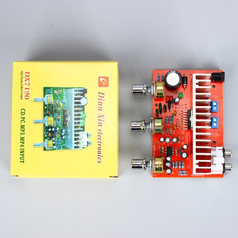 40W*2 Car DIY Stereo Amplifier Board TDA7377 Home Audio Dual Channel Music Sound Speaker Amplifiers Board Player
