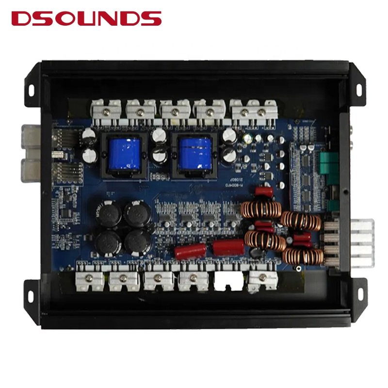 Wholesale Big Power 4CH Car Amplifier Full Range Brazilian Style Car Amplifier with 800WrmsX4CH Customizable Car Amplifier