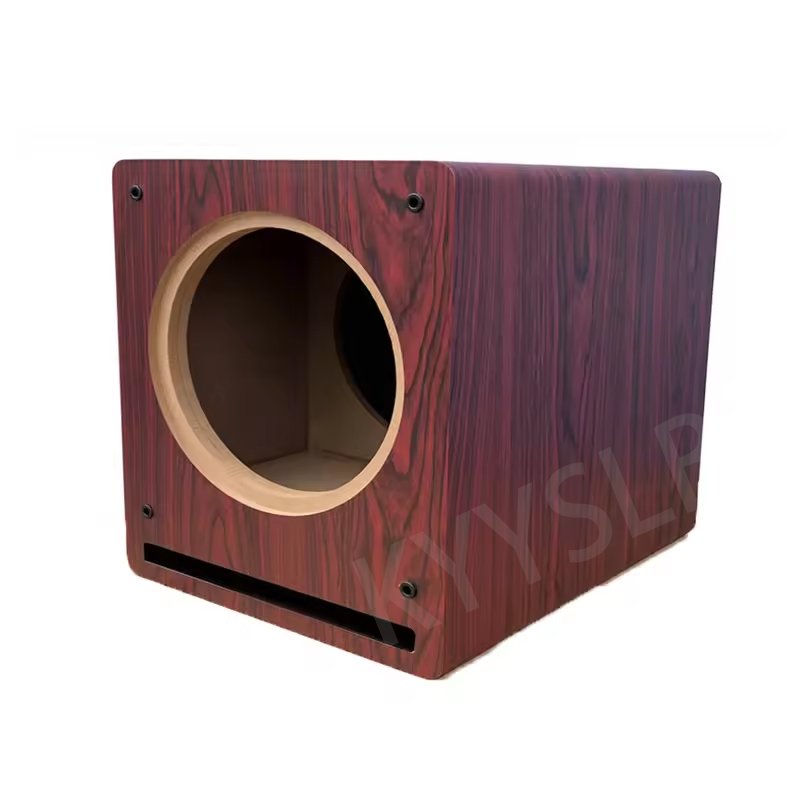 KYYSLB 10-12 Inch Subwoofer Wooden Speaker Box Empty Case Audio Car Subwoofer Wood Body DIY Enclosure Amplifier Speaker Shell