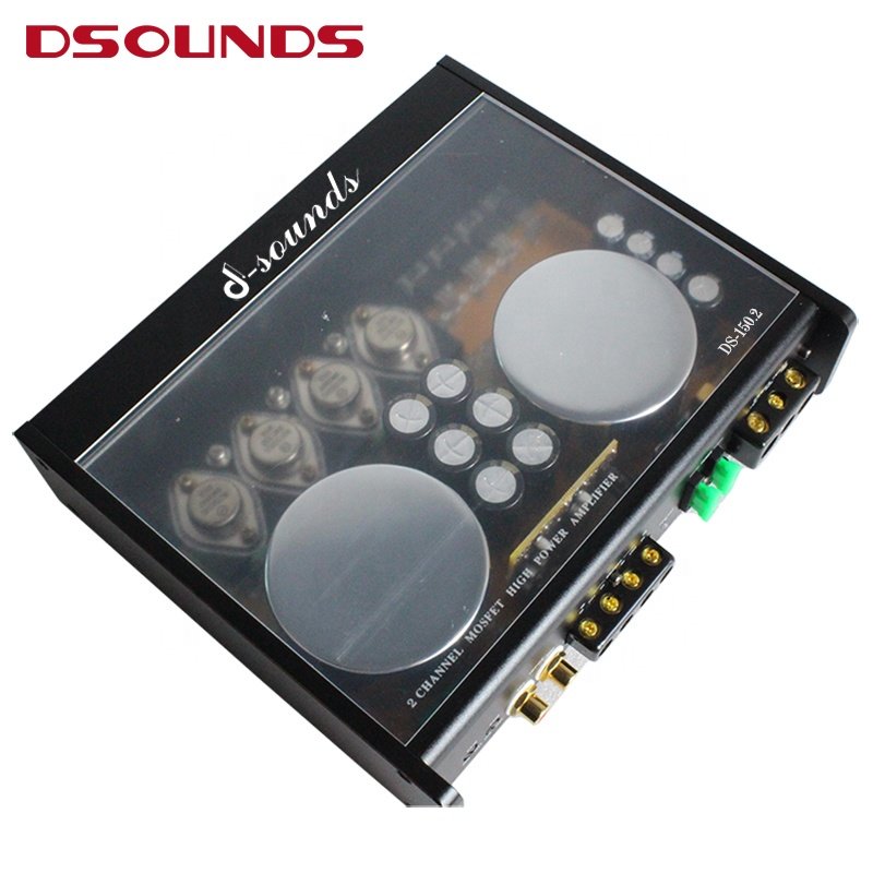 Hifi Style Class AB Amplifiers 2 Channels Car Amplifier OEM Amplifier From Factory