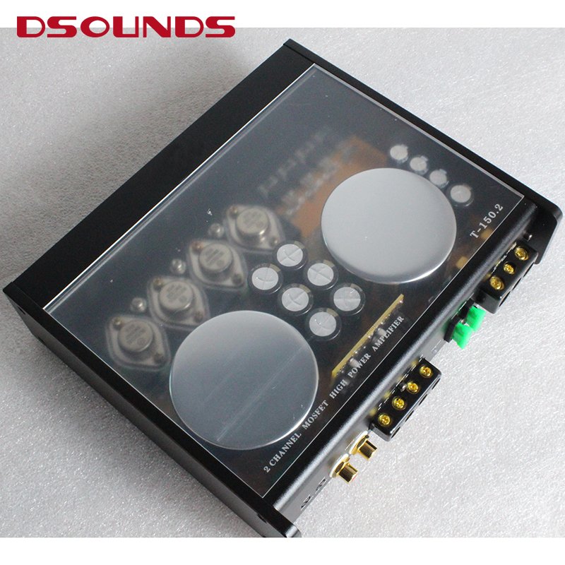 Hifi Style Class AB Amplifiers 2 Channels Car Amplifier OEM Amplifier From Factory