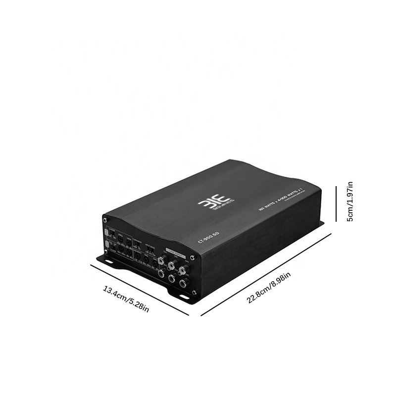 QMF-CT900.5D Class D Good Sound Quality 5 Channel 800W 4500 Watts 8000W Max Power Car Amplifier