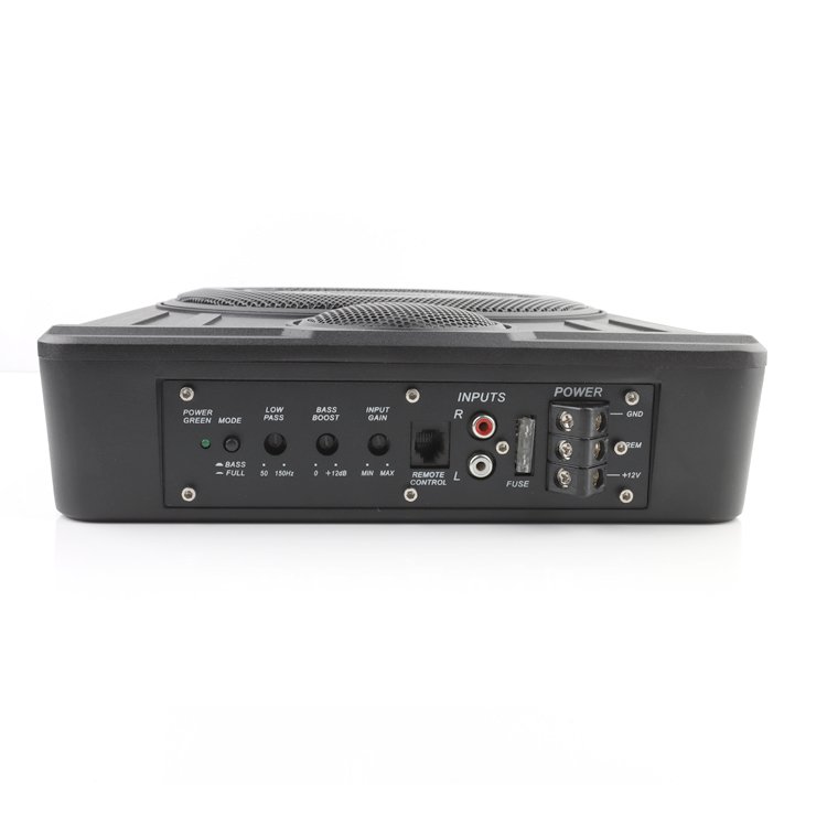 15" Subwoofer Car Audio Underseat Car Subwoofer Slim Car Amplifier Speaker