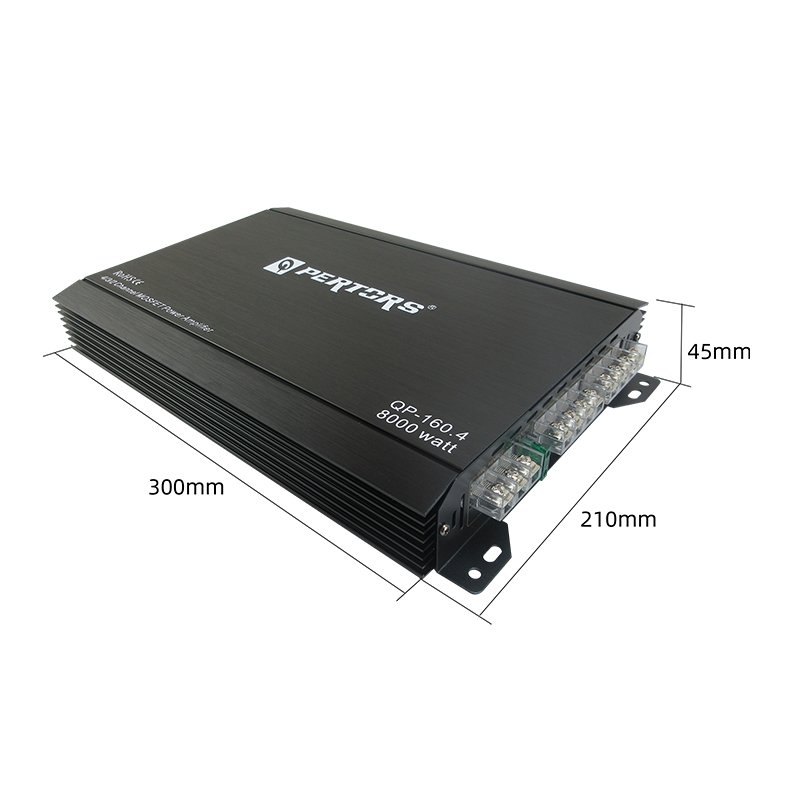 Car Audio Amplifier ,4channel Amplifier QPERTORS QP-160.4 Four Channel Amplifer 8000W ABclass