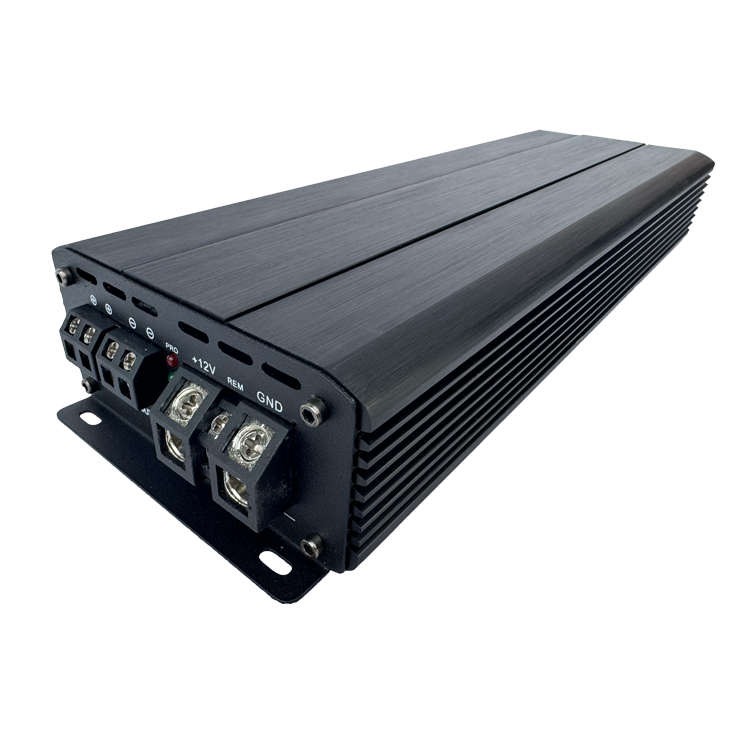 Compact Design Efficient Heat Dissipation High Fidelity Sound Quality Real Power Automotive Amplifier