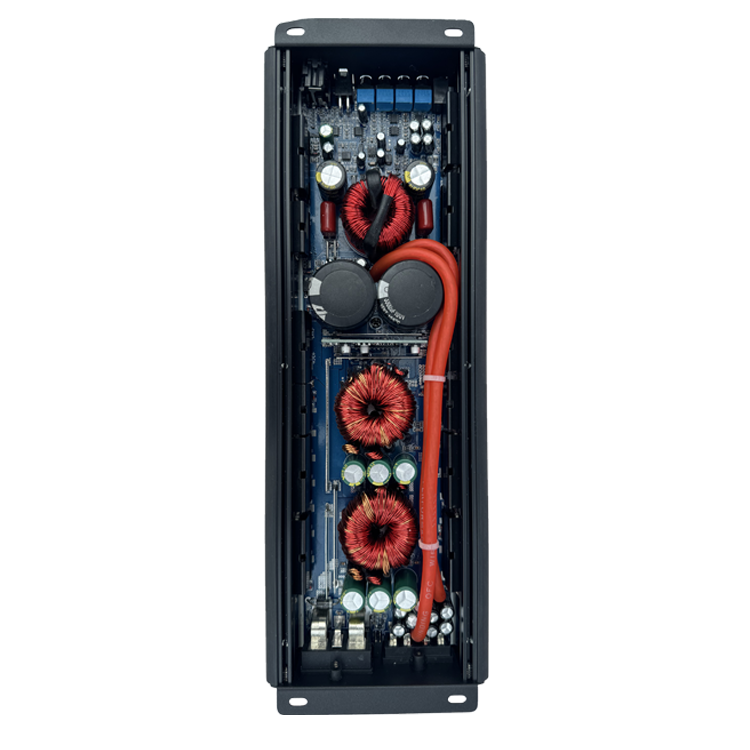 Compact Design Efficient Heat Dissipation High Fidelity Sound Quality Real Power Automotive Amplifier