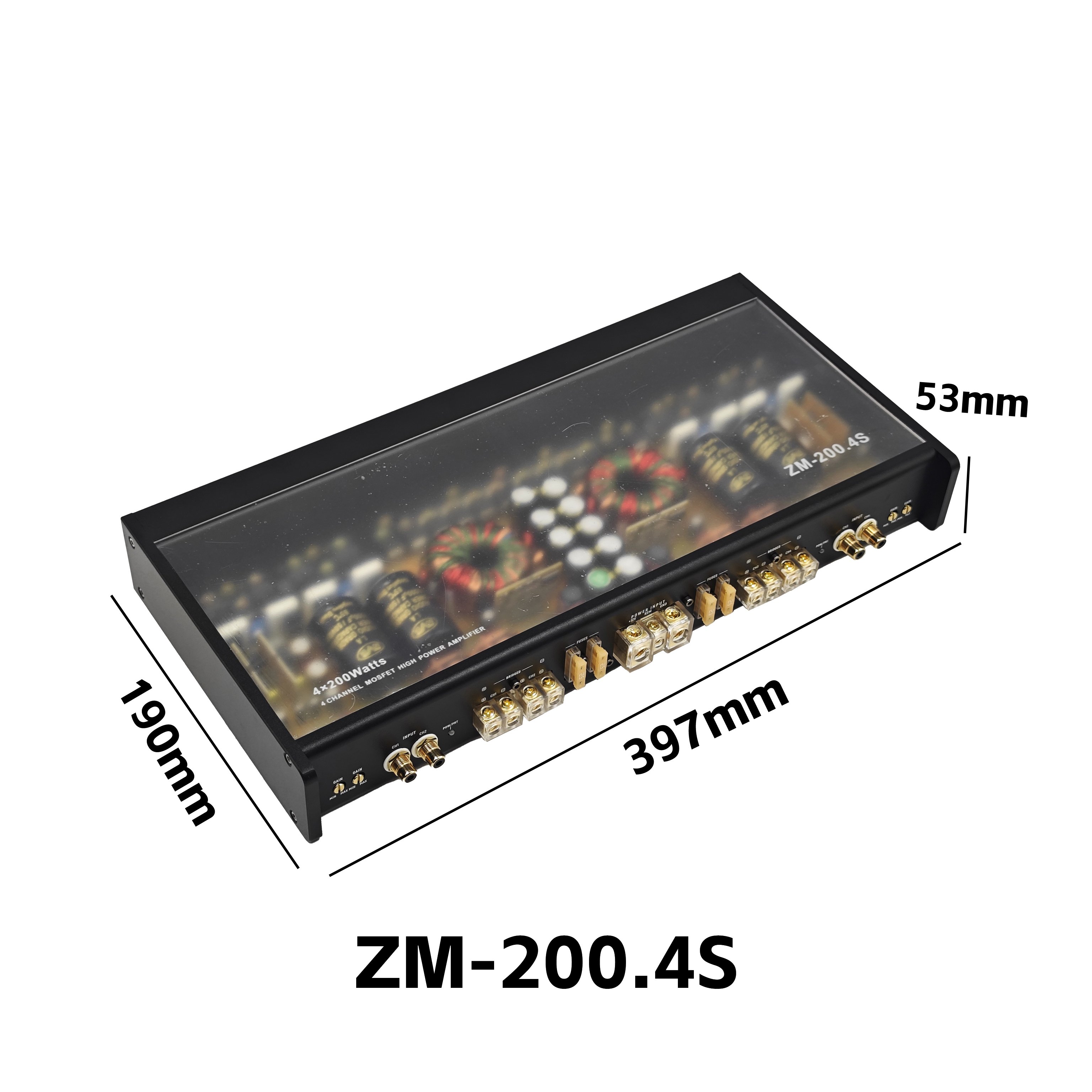 Best Price Car Amplifier with Strong Bass Subwoofer Premium Audio Enhancement