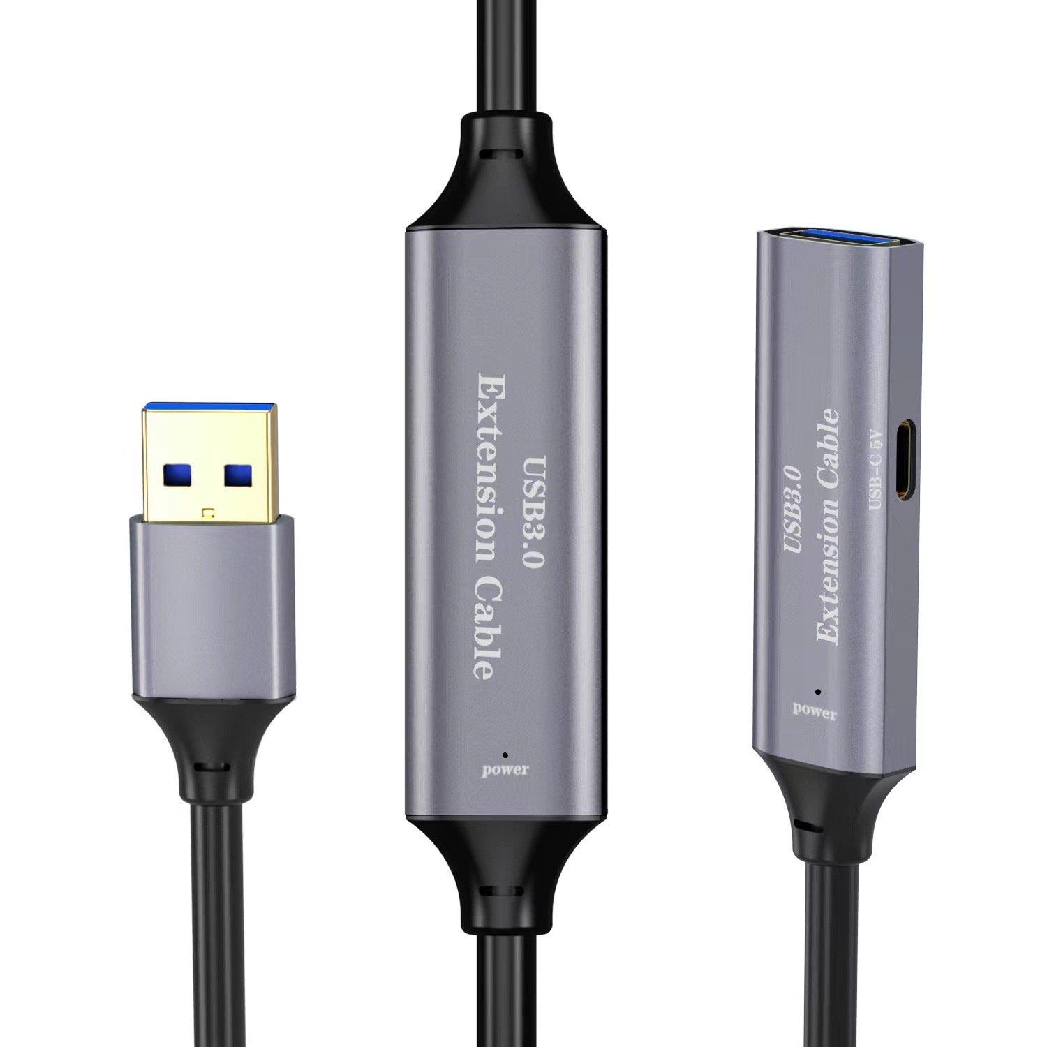 High-speed USB 3.0 Booster Signal Amplifier Male to a Female Active Repeater Extension Usb Cable