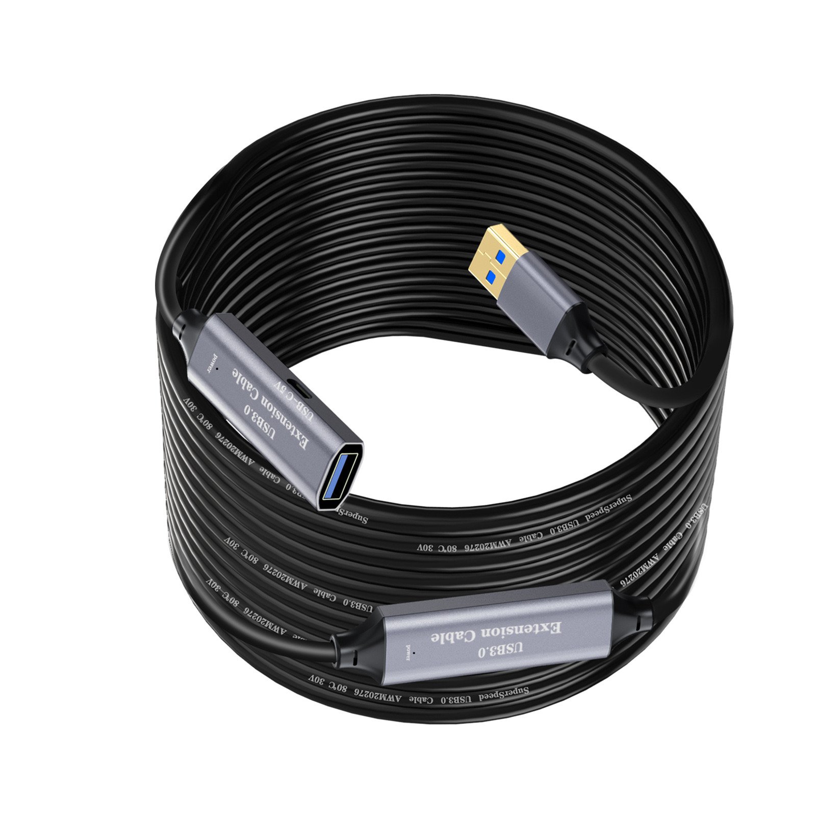 High-speed USB 3.0 Booster Signal Amplifier Male to a Female Active Repeater Extension Usb Cable