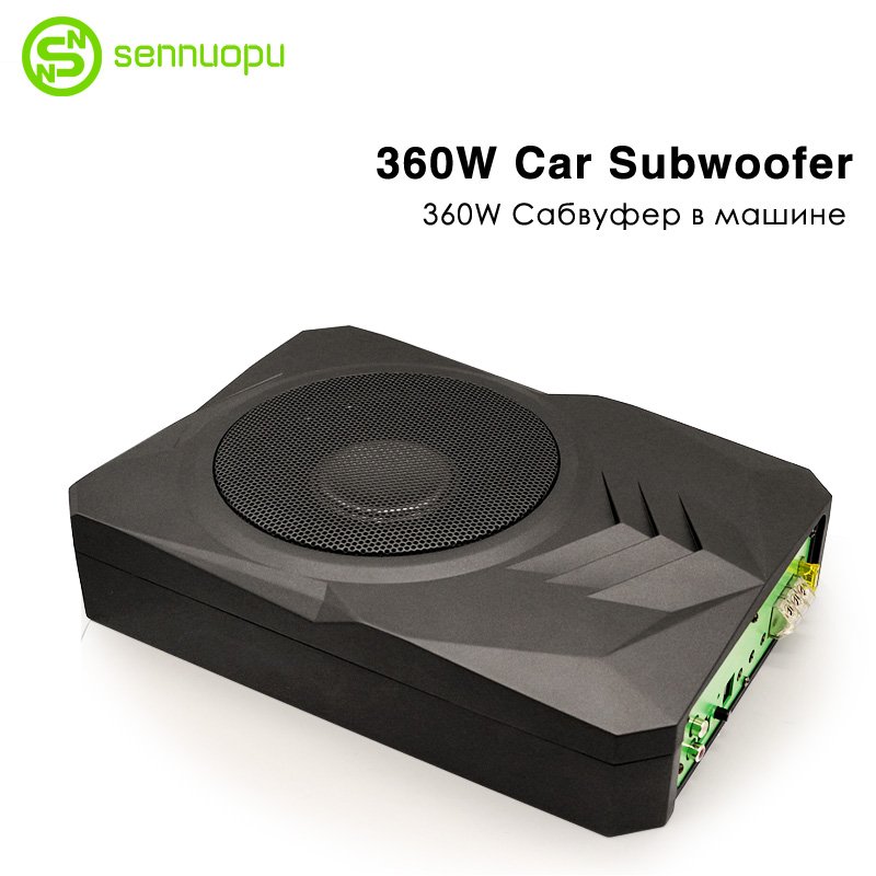 OEM Sennuopu Car Bass Active Sub Woofer Speaker 8 Inch Subwoofer Aluminum Single Car Speaker 6x9 Cerwin Vega 7 Kg 30 - 150 Hz