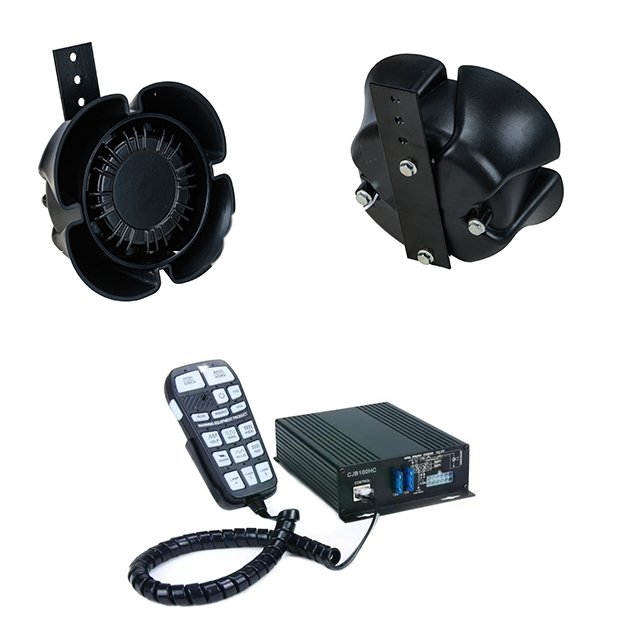 Fashion Appearance Petal Shape 200-5000HZ Car Amplifier Horn Emergency Warning Siren and Speaker