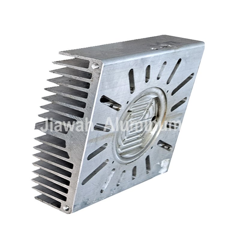 6063T5 6061T6 Extruded Aluminum Heat Sink for Car Amplifier , Heatsink Cooling Fin Profile Aluminium Radiators Uk Ireland Market