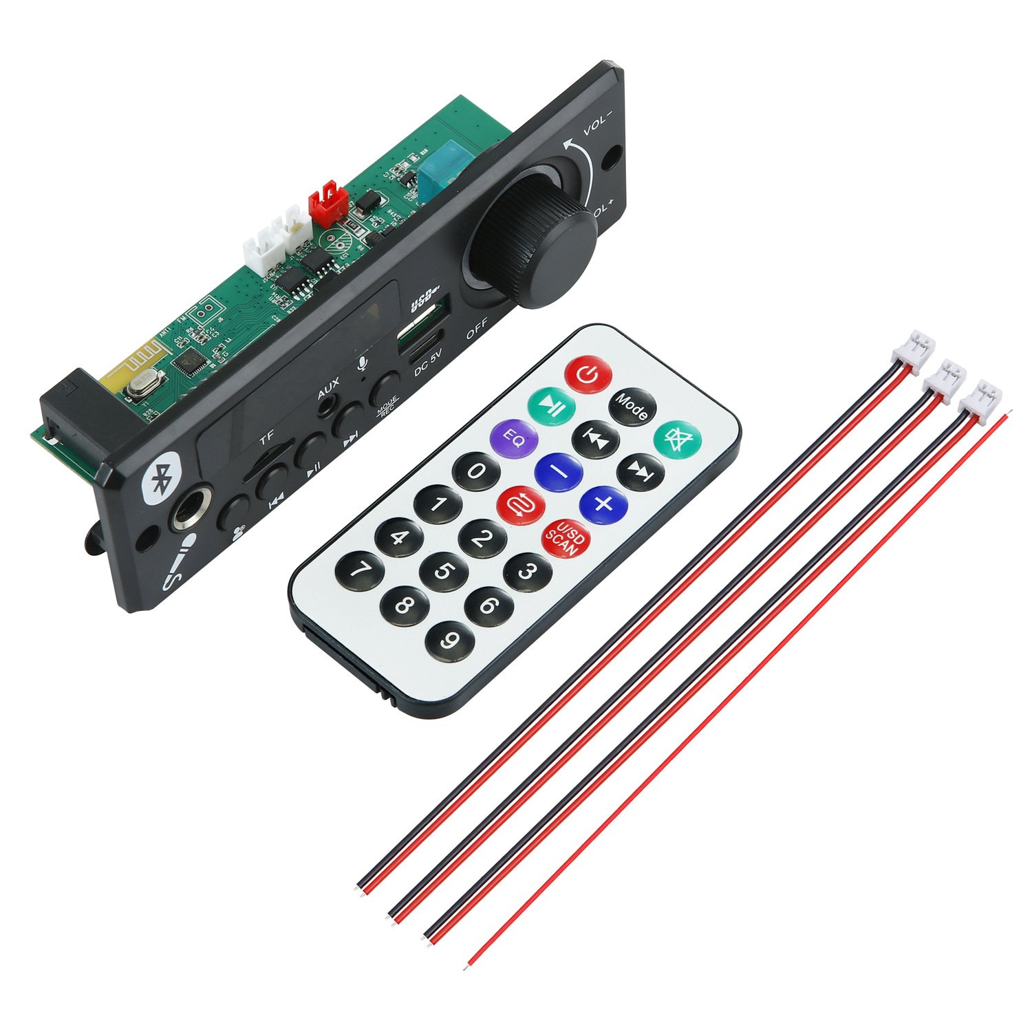 Chipguest Factory Wholesale OEM 24V 2*60W MP3 Decoding Board Amplifier Audio Board Microphone Accompaniment