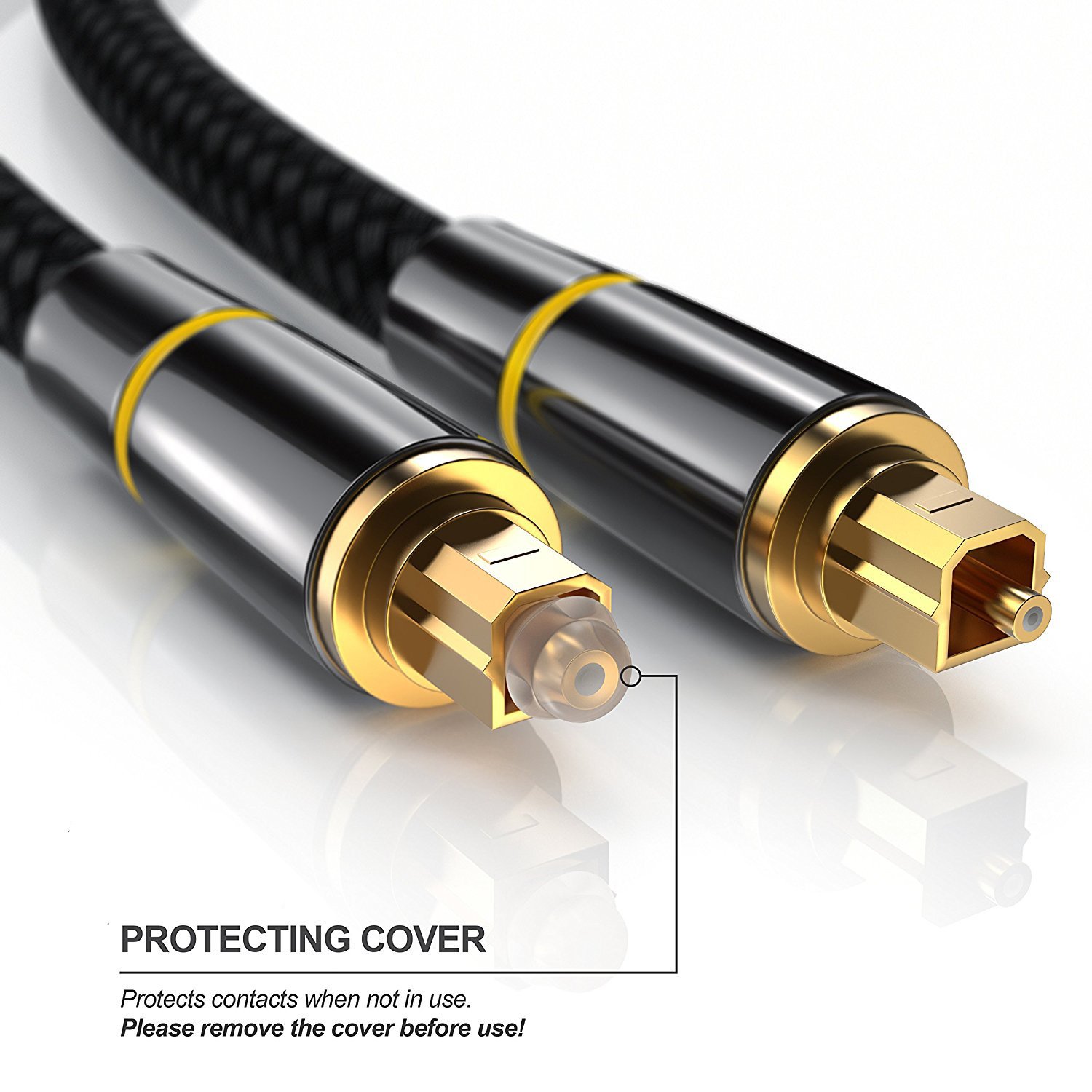 Digital Fibre Optic Video Audio SPDIF Output Cable Amplifier Speaker Connection Cables 5.1 Channel Optical Video Cable
