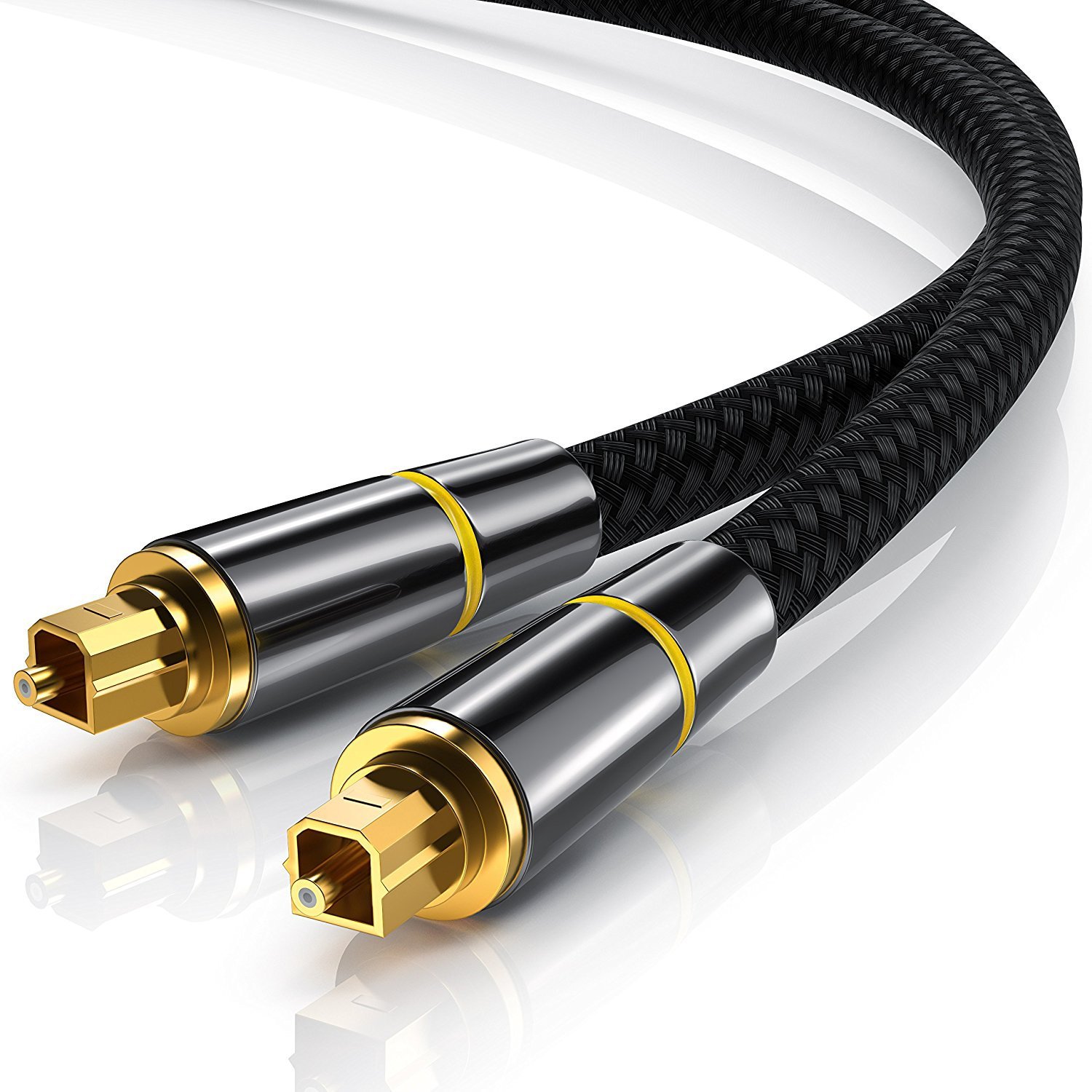 Digital Fibre Optic Video Audio SPDIF Output Cable Amplifier Speaker Connection Cables 5.1 Channel Optical Video Cable
