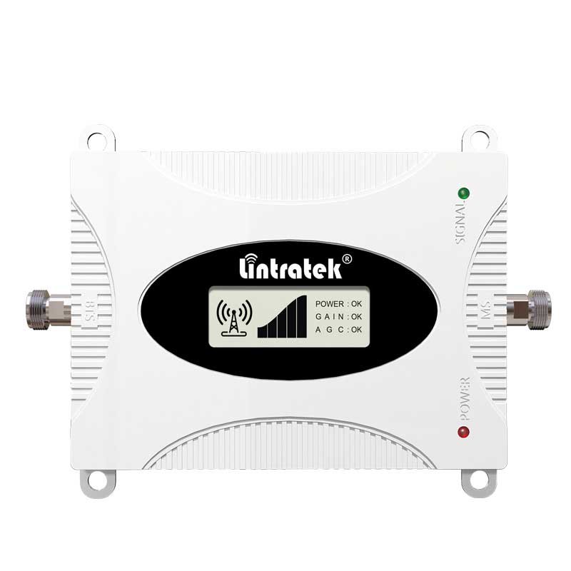 Lintratek car use mobile 2g 3g 4g signal booster LTE 2600mhz cellular signal booster for cell phone
