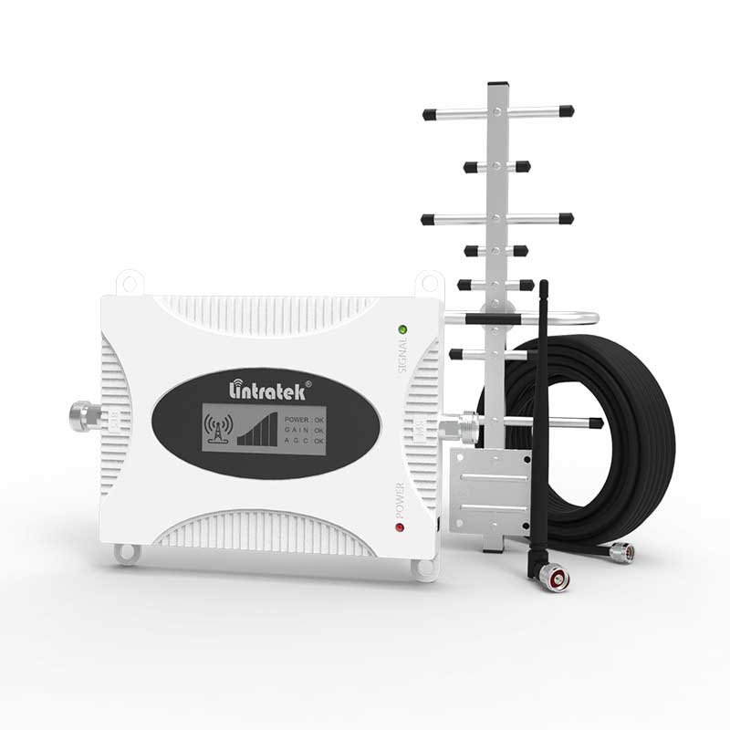 Lintratek car use mobile 2g 3g 4g signal booster LTE 2600mhz cellular signal booster for cell phone
