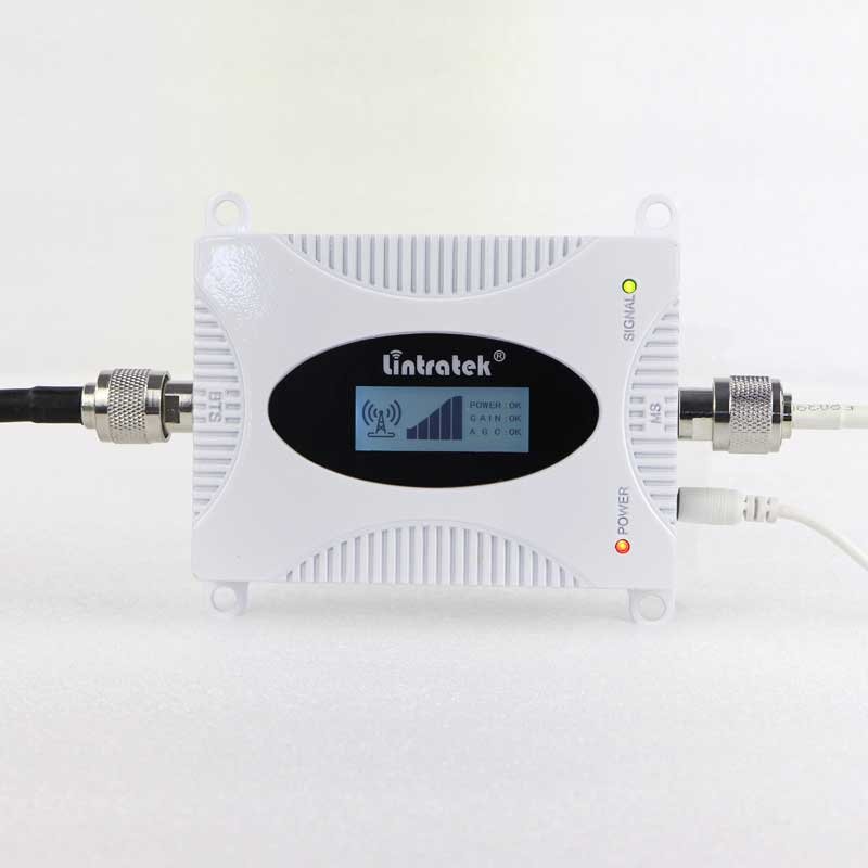 Lintratek car use mobile 2g 3g 4g signal booster LTE 2600mhz cellular signal booster for cell phone