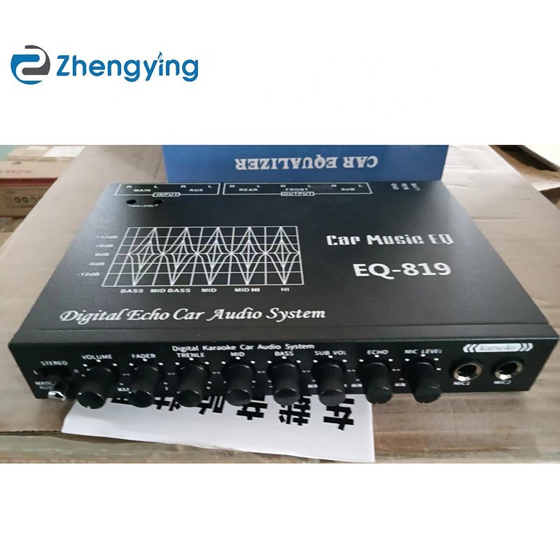 Hot Sales EQ Car Equalizer with Karaoke EQ-819