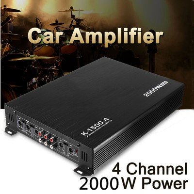 12v Subwoofer Amplifier 4 Channel Power Car Amplifier Car Audio Amplifier