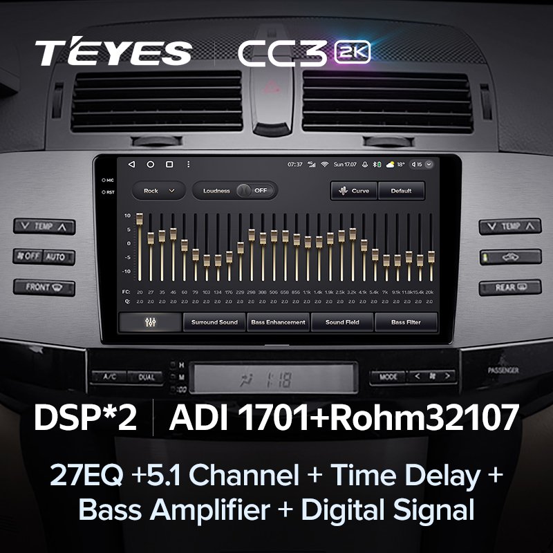 TEYES CC3L CC3 2K for Toyota Mark X X120 1 2004 - 2009 Car Radio Multimedia Video Player Navigation Stereo GPS Android 10