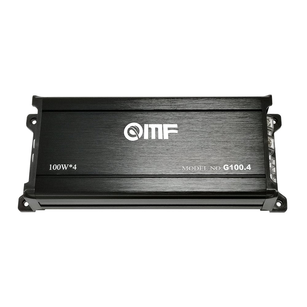 QMF G-100.4 Class D 4 Channels Car Amplifier 12V Big Power Rms 300W Car Power Amplifier