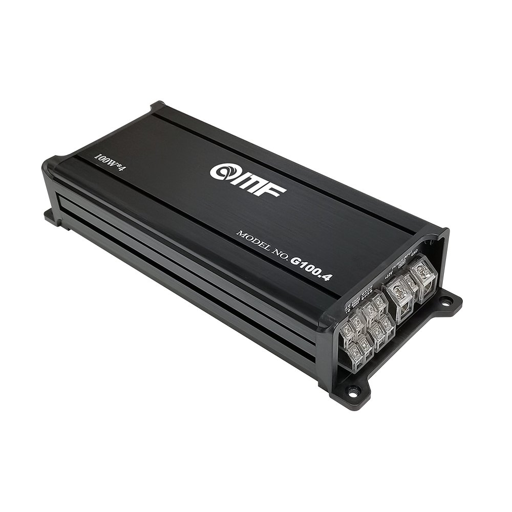 QMF G-100.4 Class D 4 Channels Car Amplifier 12V Big Power Rms 300W Car Power Amplifier