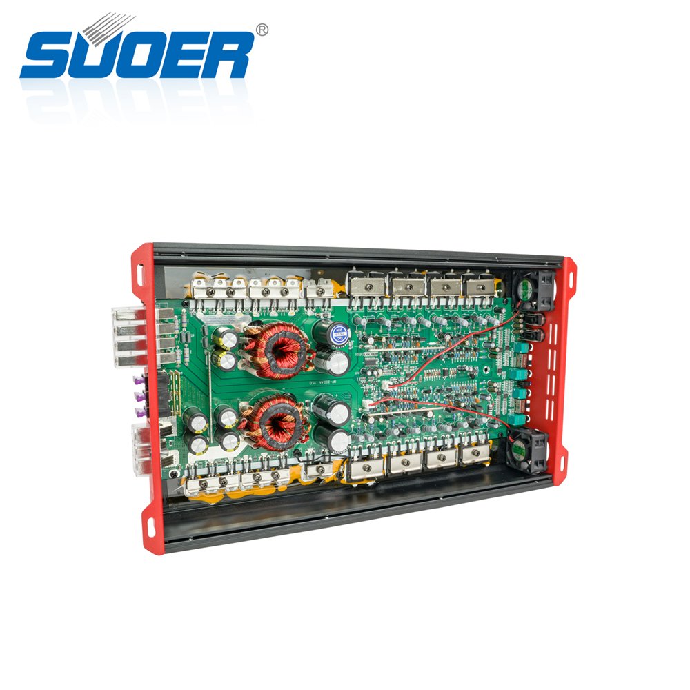 Suoer BP-200.4 Car Amplifier Class AB 4 Channel 2500w Car Amplifier