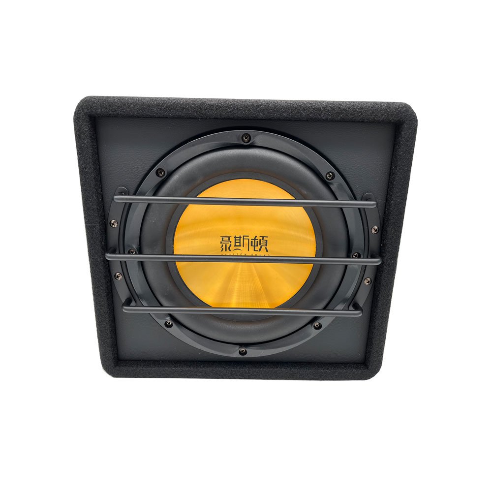 Factory Hot Sale Good Quality High Power Car Subwoofer with Box and Amplifier Car Active Subwoofer