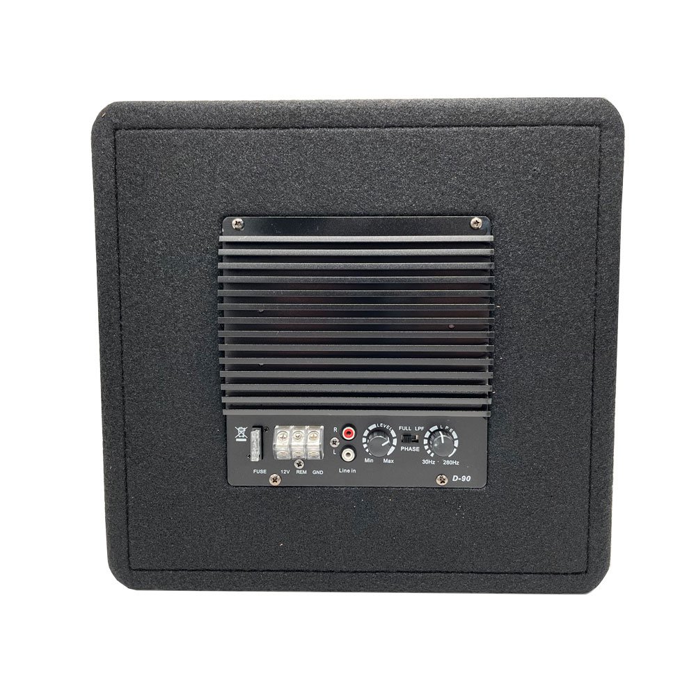 Factory Hot Sale Good Quality High Power Car Subwoofer with Box and Amplifier Car Active Subwoofer