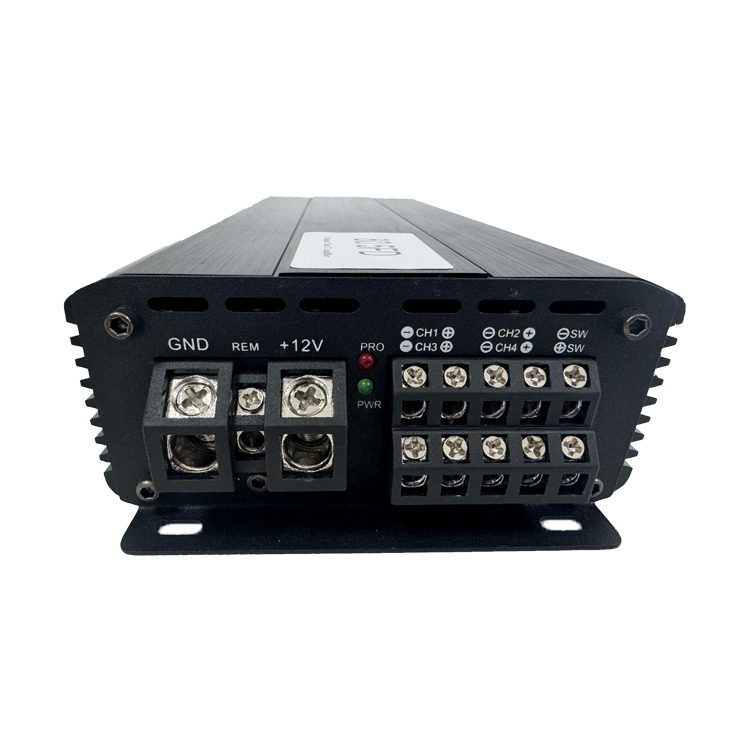 Car Power Amplifier and Accessories High Sound Quality Real Playing Power Good Heat Dissipation Effect Mini Size Easy to Carry