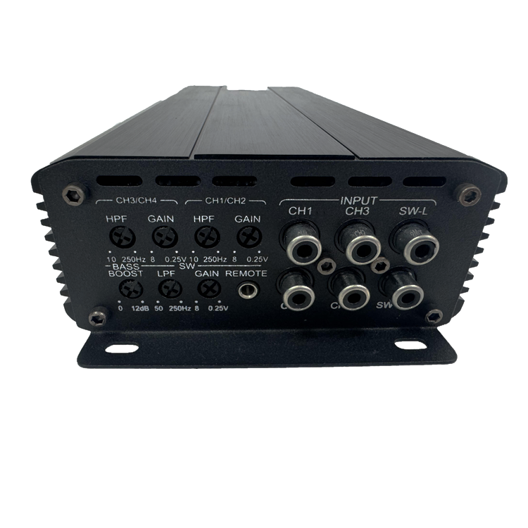 Car Power Amplifier and Accessories High Sound Quality Real Playing Power Good Heat Dissipation Effect Mini Size Easy to Carry