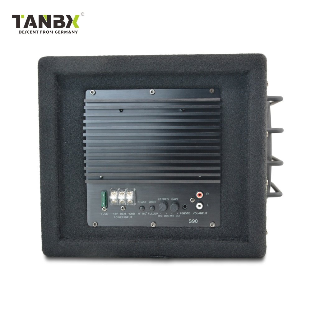 Manufacturer New Style Audio Active 8 Inch Car Subwoofer Bass Woofer with Amplifier Speakers
