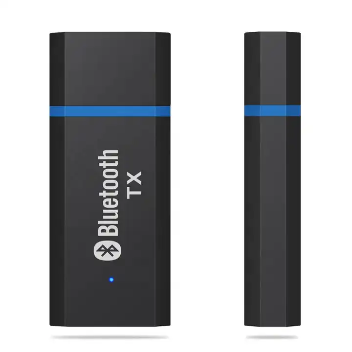 Low Price Blue-tooth 5.0 Audio Receiver 3.5MM Jack AUX Stereo USB Blue-tooth Dongle 2 in 1 BT Transmitter for TV PC