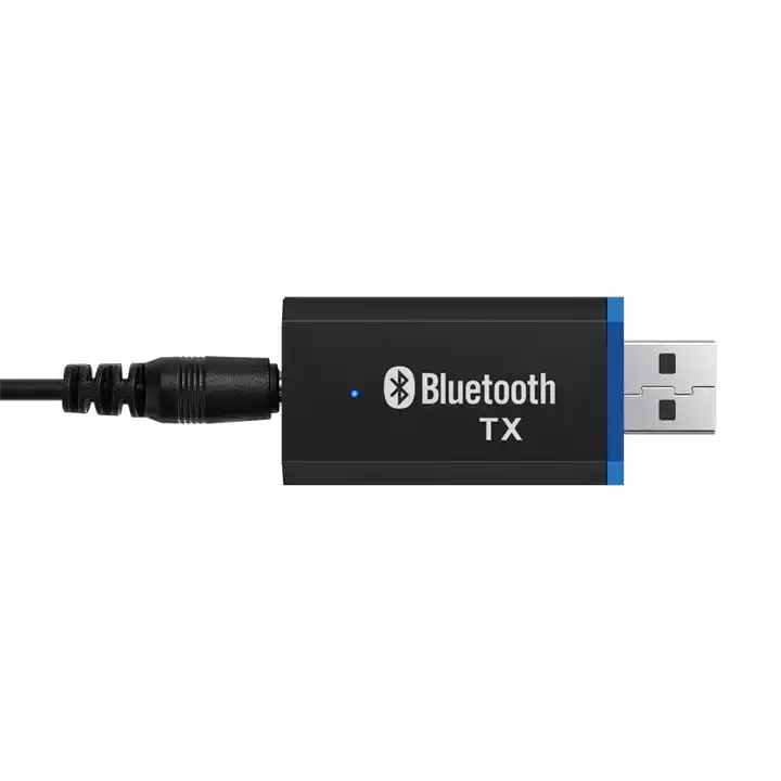 Low Price Blue-tooth 5.0 Audio Receiver 3.5MM Jack AUX Stereo USB Blue-tooth Dongle 2 in 1 BT Transmitter for TV PC