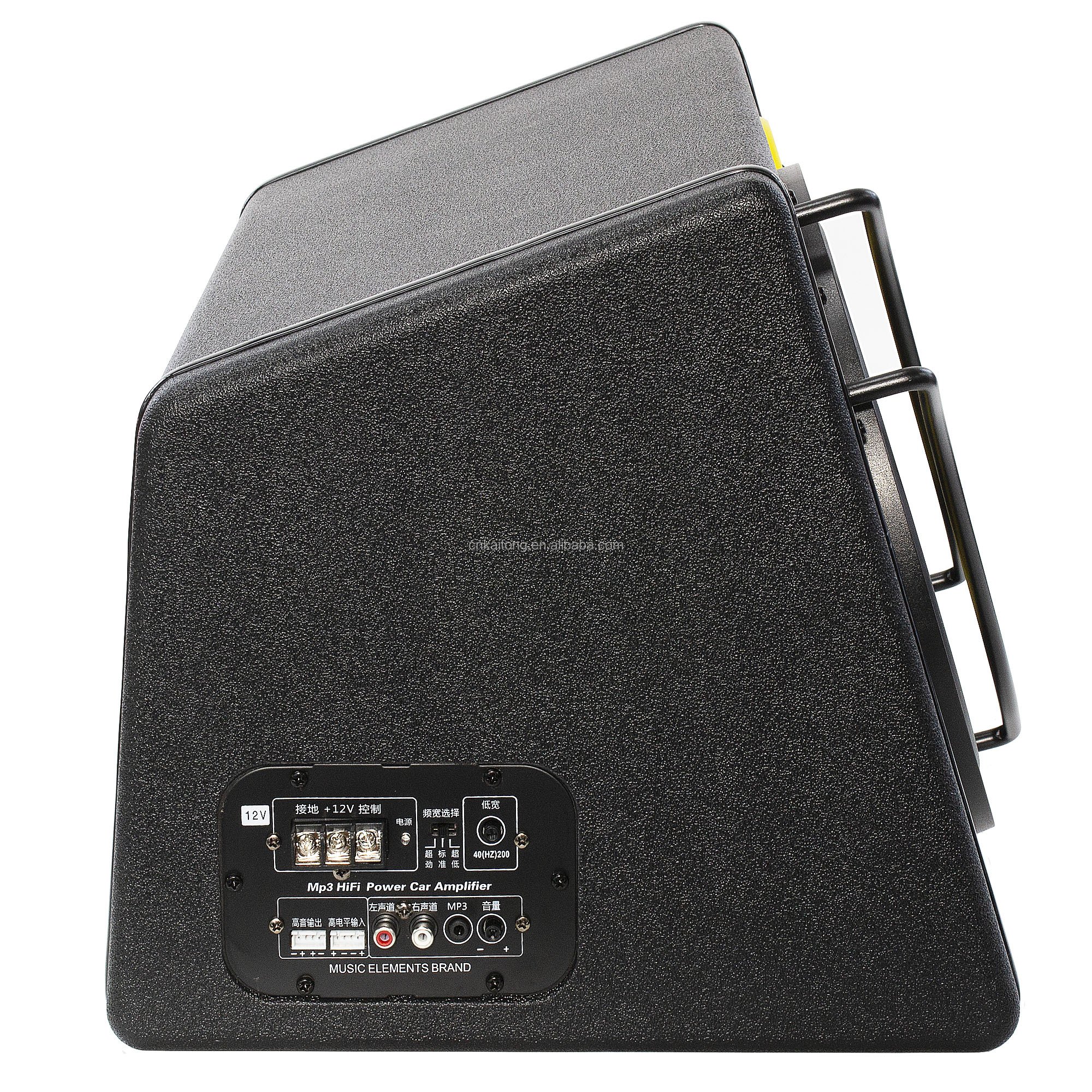 Manufacturer 12v AUDIO 10 Inch Subs with Box and Amp Car Subwoofer , Subwoofer Car Audio Active 8 10 12 Subwoofer Speaker Bo