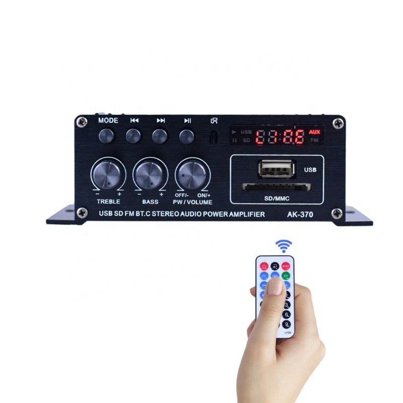 AK370 BT car household 12V power amplifier SRUIS