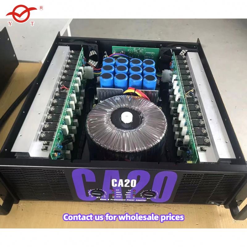 Full Range 40000 Watt Amplifier Power With Controller 4 Channel 20000 Watts Gor Bass Guitar Fbt Ax 3000 Sound Digital Car 8000
