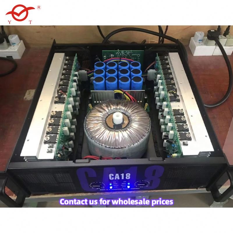 Full Range 40000 Watt Amplifier Power With Controller 4 Channel 20000 Watts Gor Bass Guitar Fbt Ax 3000 Sound Digital Car 8000