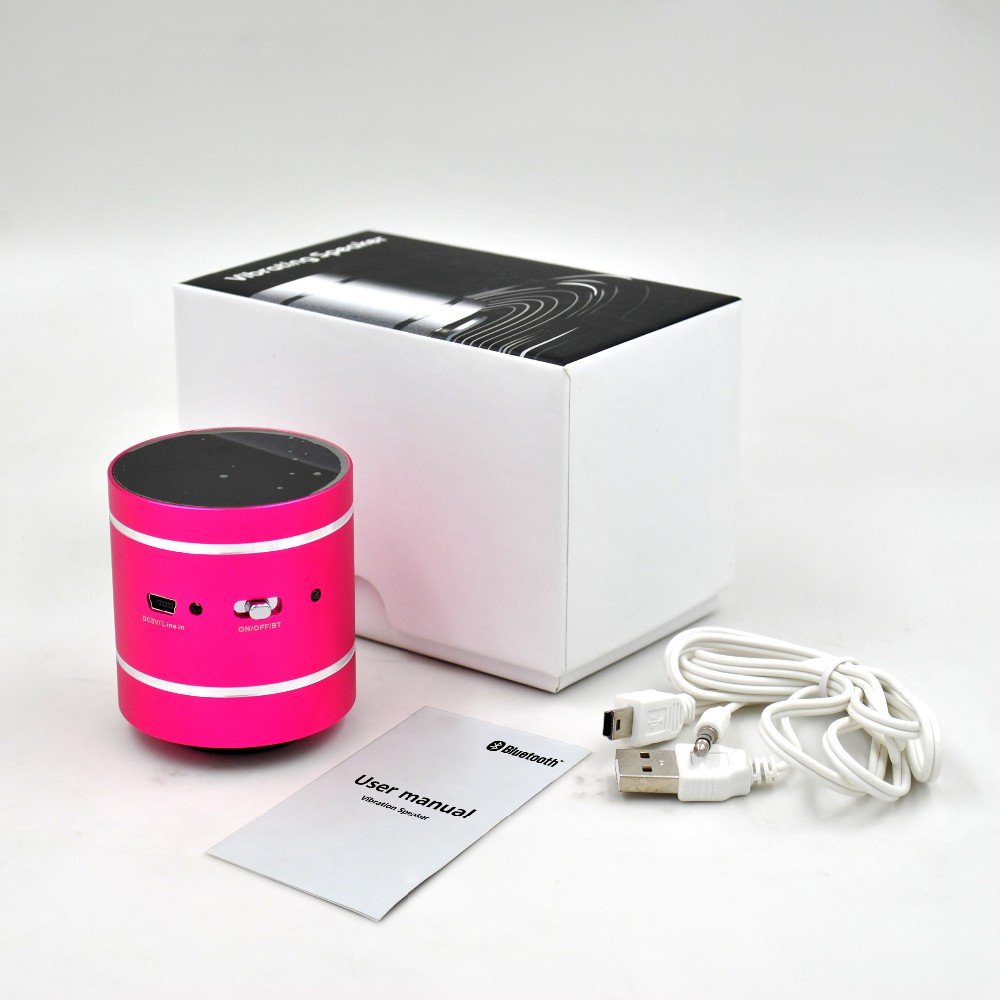 Innovative smartphone accessary portable hifi bass adin b1bt 10w vibration speaker