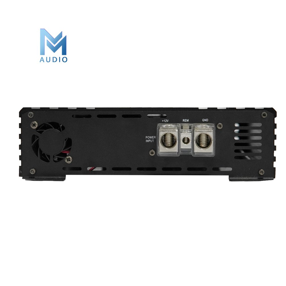 High-end 1800 Watts High Power Small Size 2 Channel Full Range Class D Car Audio Amplifier