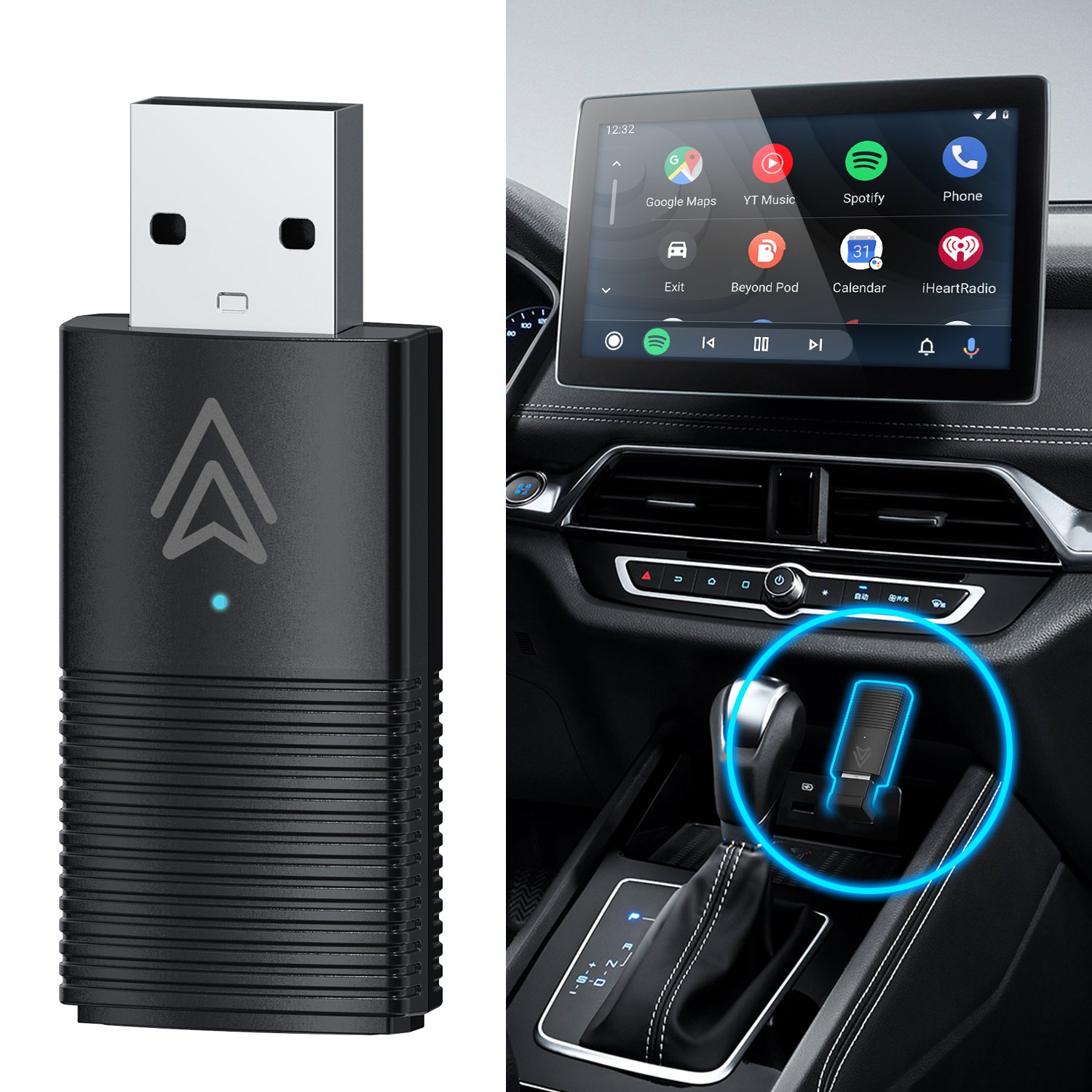 Wireless Android Auto Adapter for Different Brand Factory Car box Automatic re-connection smart box for Android car dongle