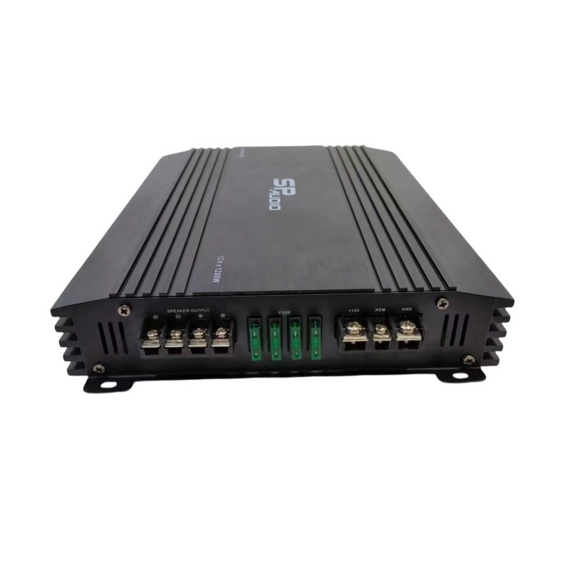 Power Amplifier Wholesale Bulk Order Customized Logo and Color High Power Mono Block 1200W Class D Car Amplifiers 1200.1