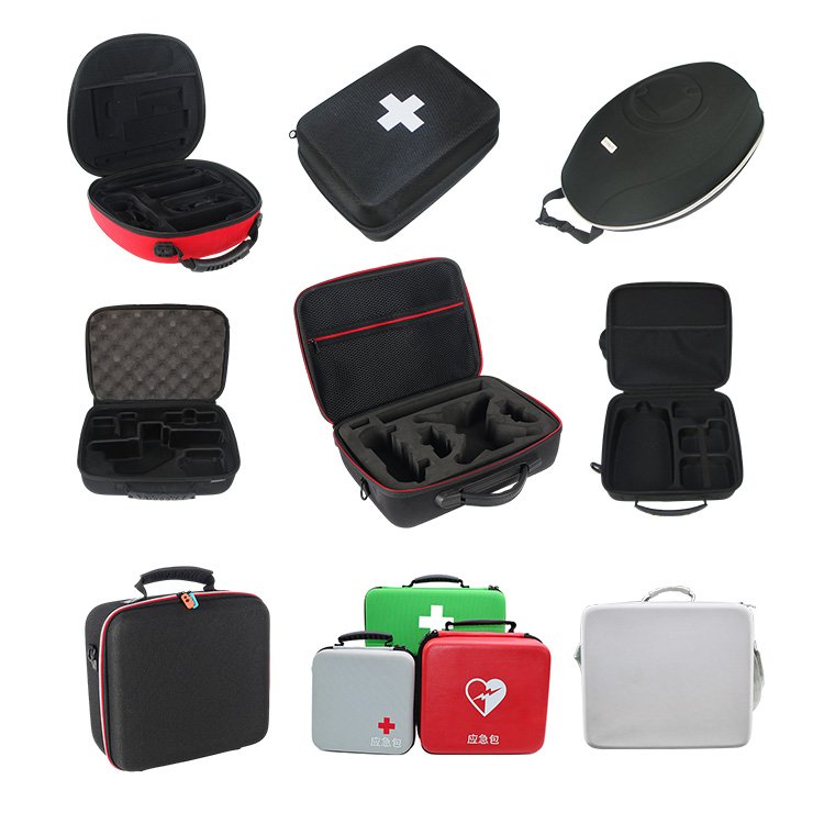 Eva Case Manufacture Travel Carrying Electronics Storage Organizer Case Eva Bag With Zipper