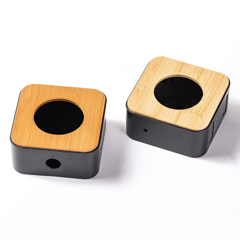 Laser Engraving Bamboo CNC Machining Custom Audio Shell Bamboo Accessories Earphone Bamboo Shell Machining Service