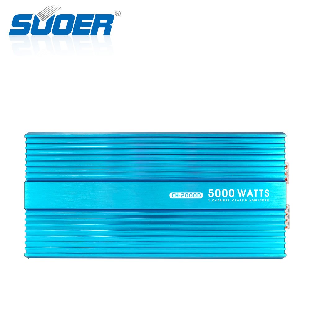 Suoer CH-2000D 1000W-10000W High Quality Class D Car Amplifier