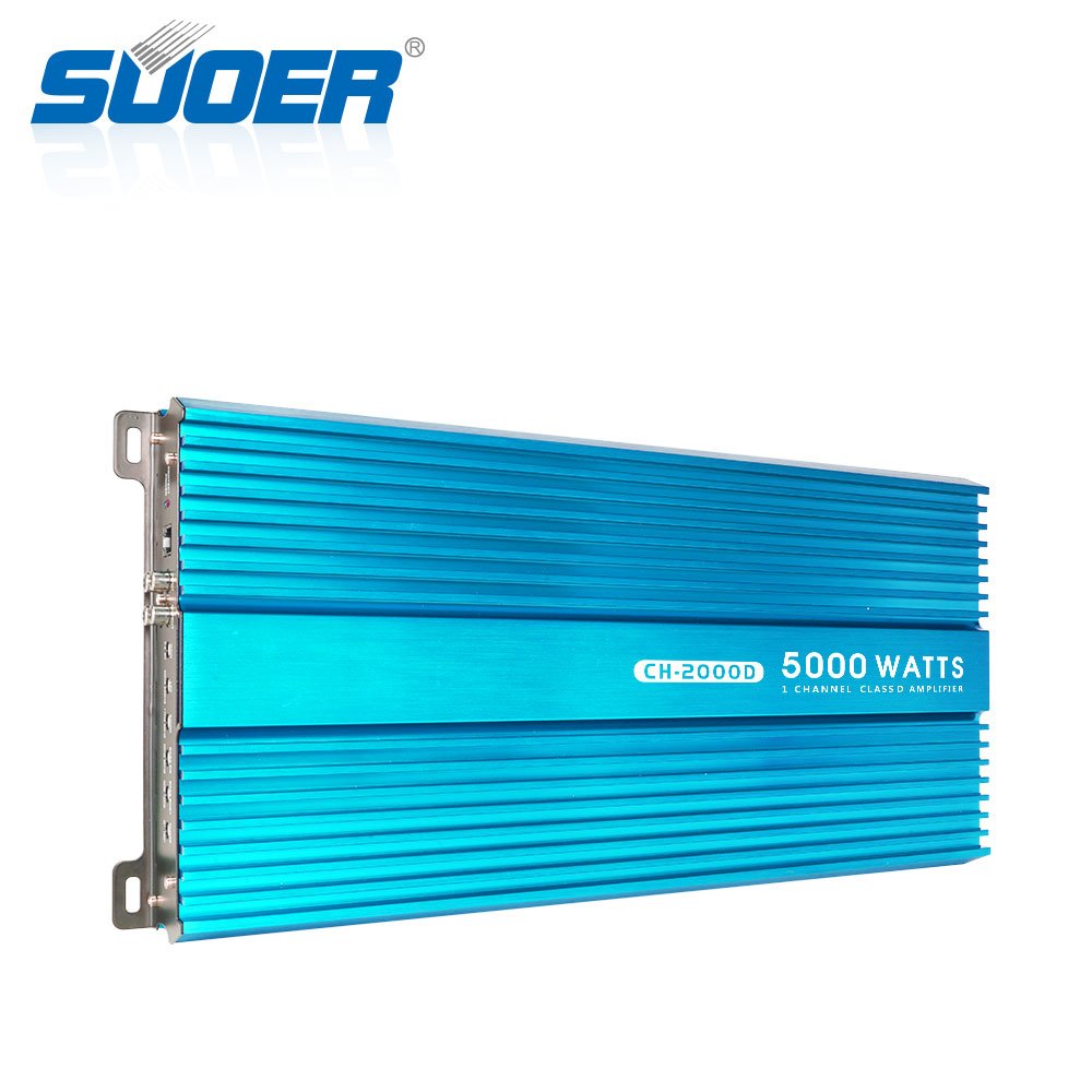 Suoer CH-2000D 1000W-10000W High Quality Class D Car Amplifier