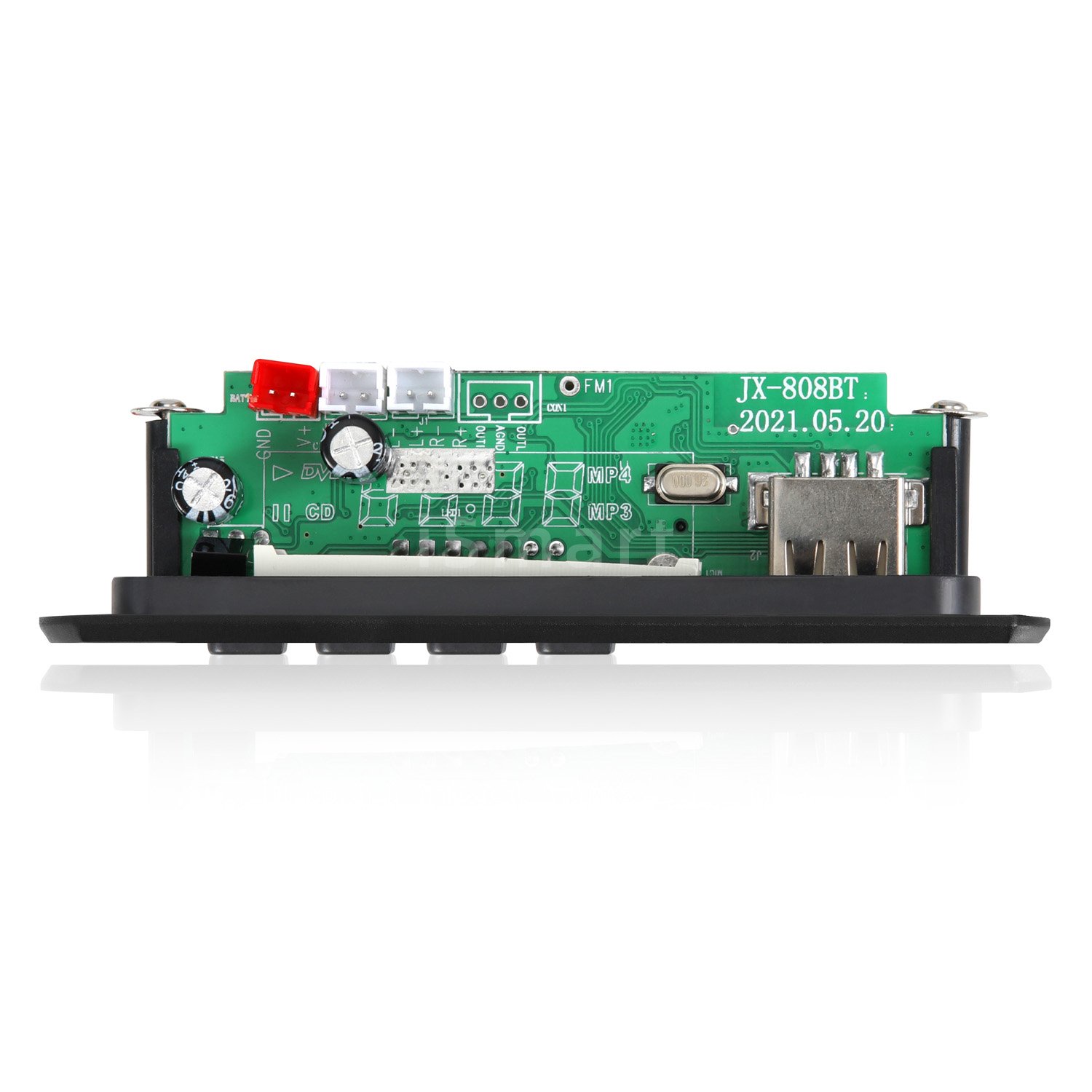 DC 12V Blue Tooth MP3 WMA Decoder Board Audio Module USB TF Radio Wireless FM Receiver MP3 Player 2x3W Amplifier for Car