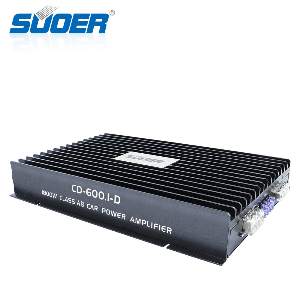 Big Sale Suoer CD-600.1-D Compact Car Amplifier Monoblock Channel Full Frequency Car Amplifier Class ab Car Amplifier
