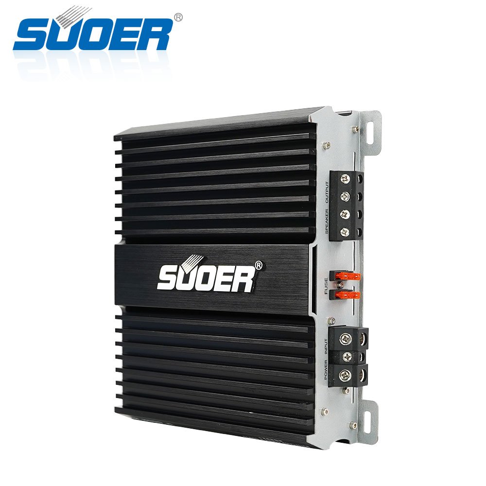 Suoer CB-800D-C 2400w Single Channel Mono Car Amplifier Audio Car Amplifier d Mini Car Power Amp